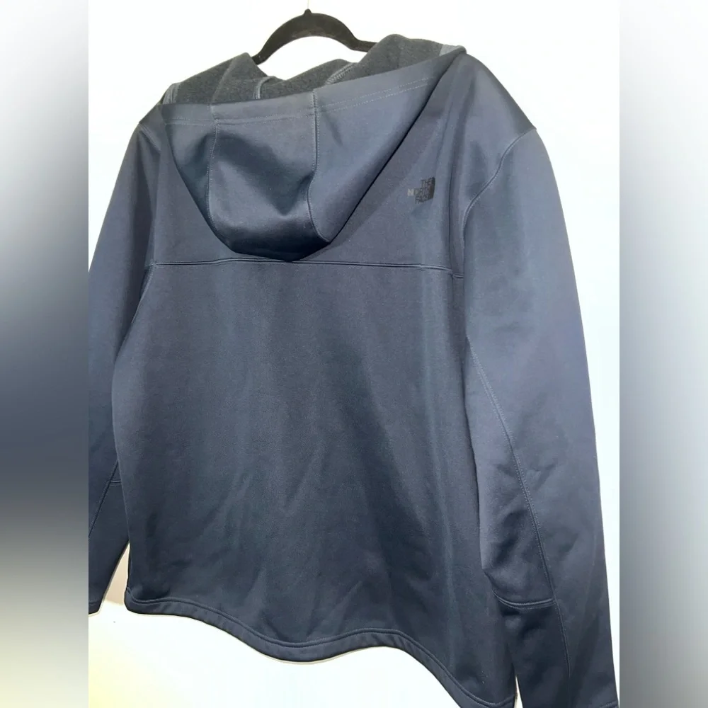 The North Face Apex Bionic Hooded Softshell Jacket Navy Mens XL